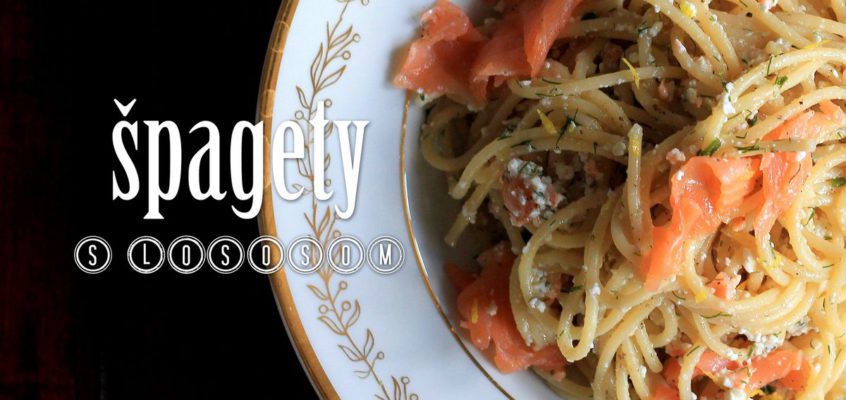 Špagety s lososom