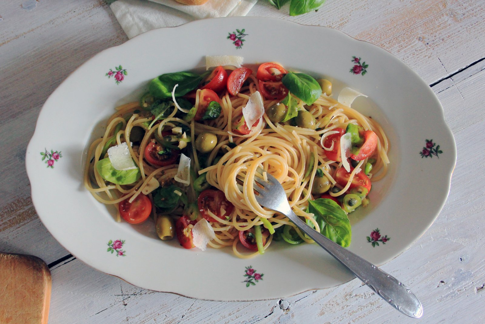 spaghetti alla crudaiola, recept