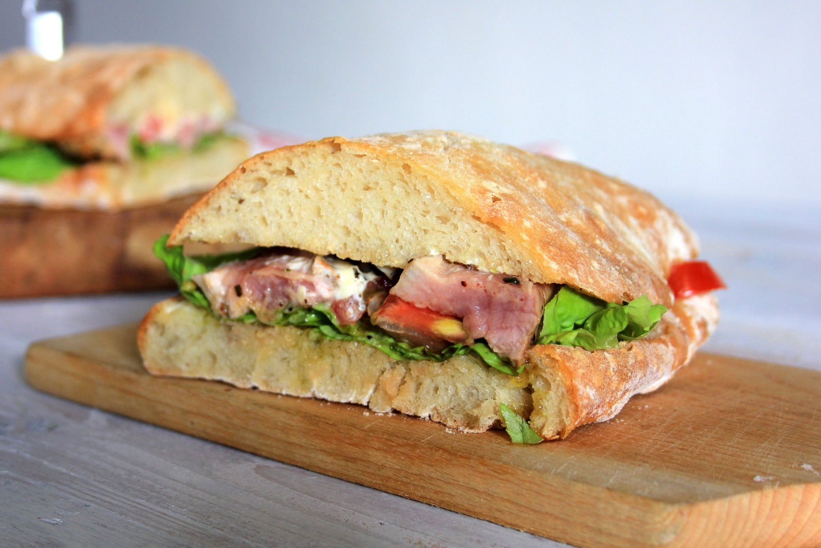 ciabatta - sarnie recept