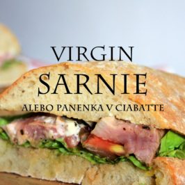 virgin sarnie, panenka v ciabatte