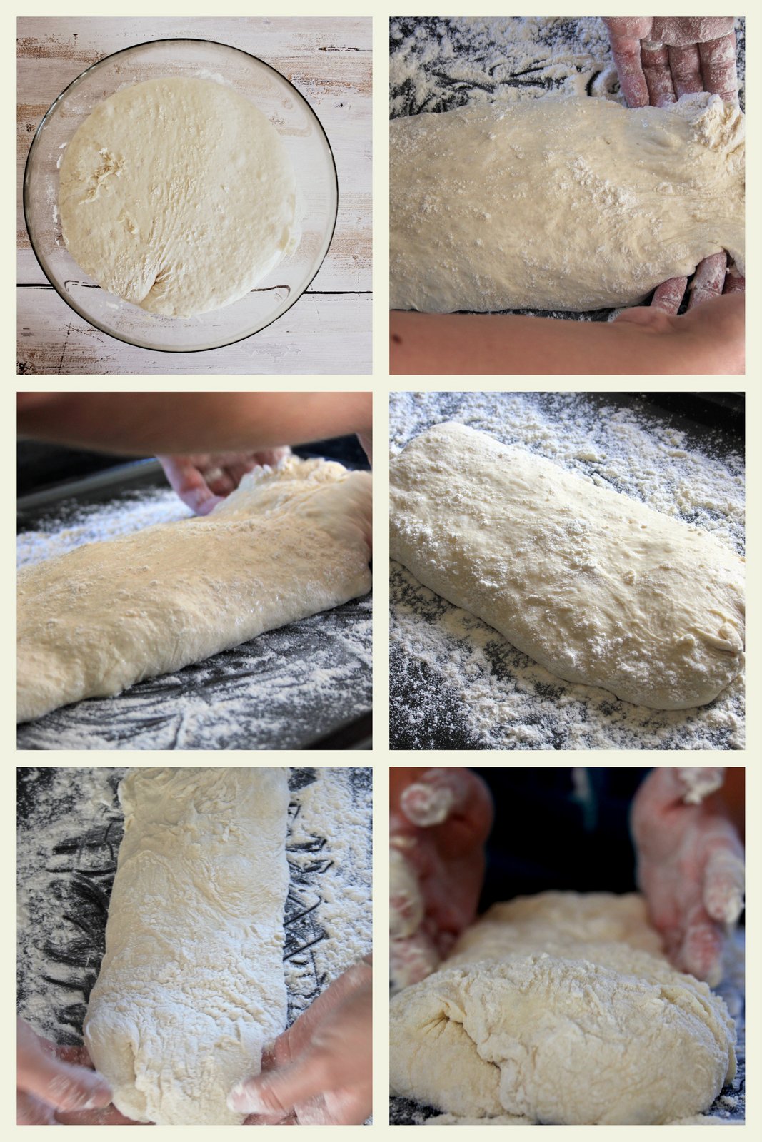 domáca ciabatta - recept