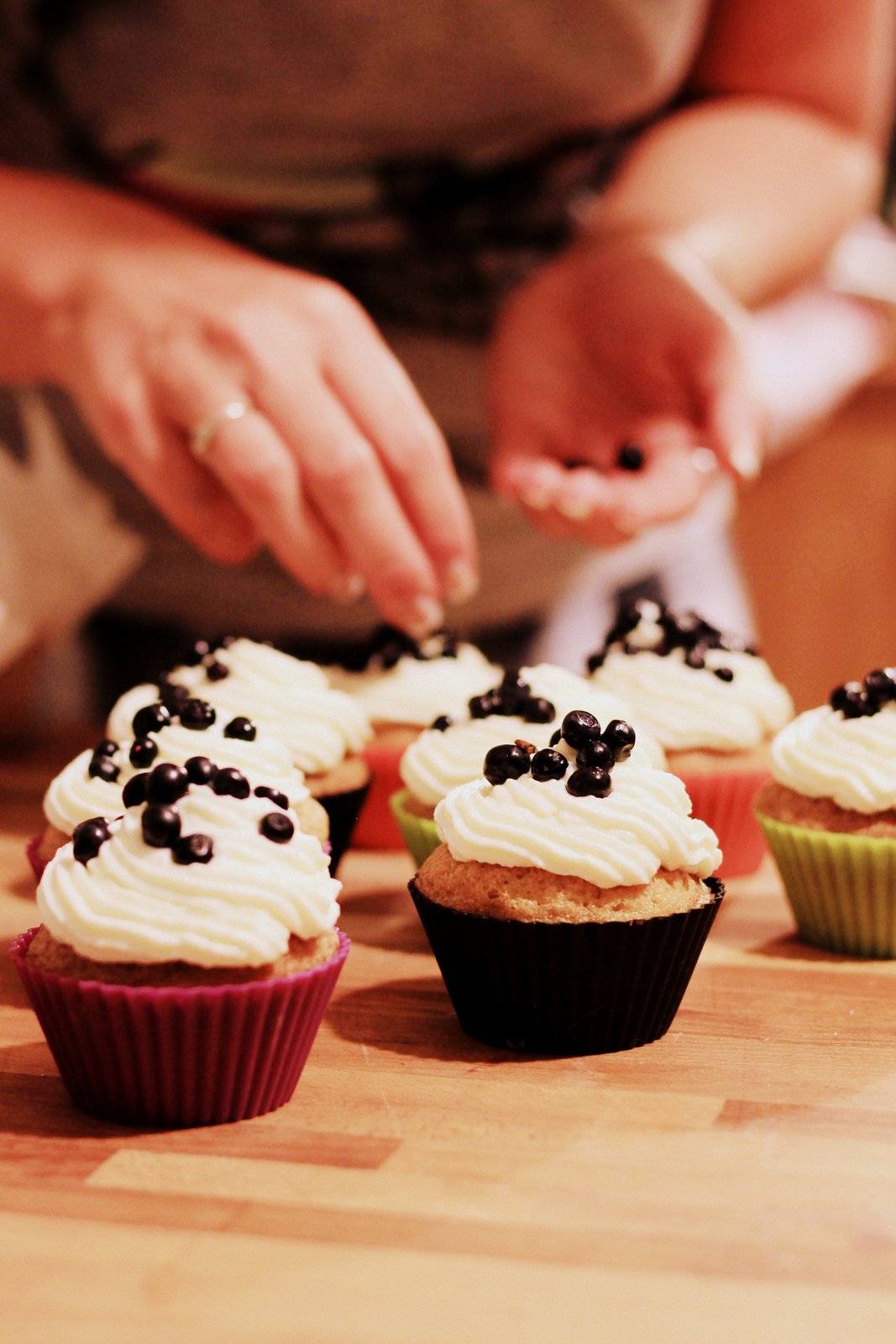 cucoriedkove cupcakes, recept