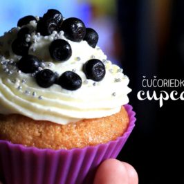 cucoriedkové cupcakes, recept