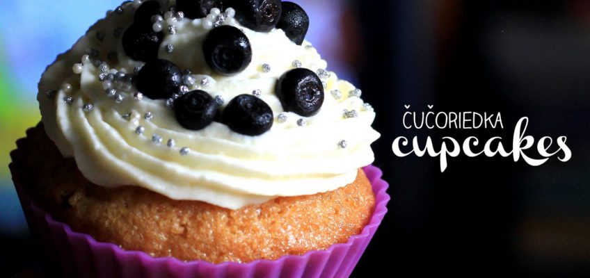 cucoriedkové cupcakes, recept