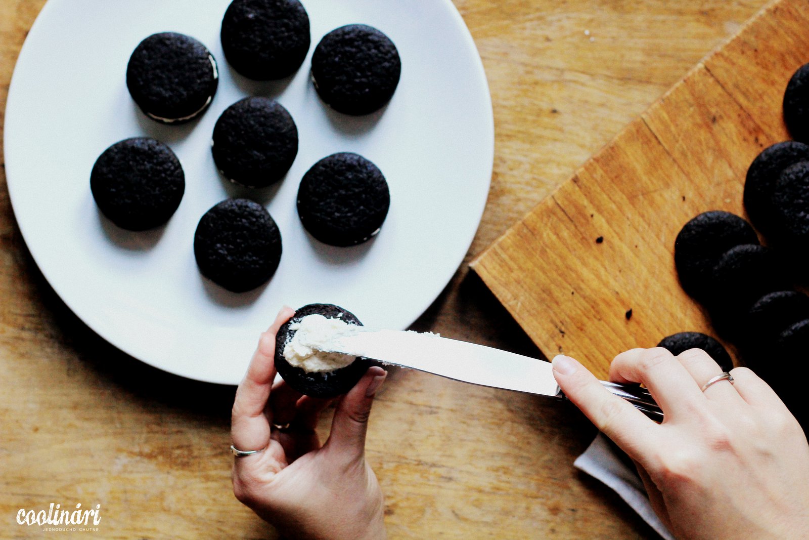 homemade oreo