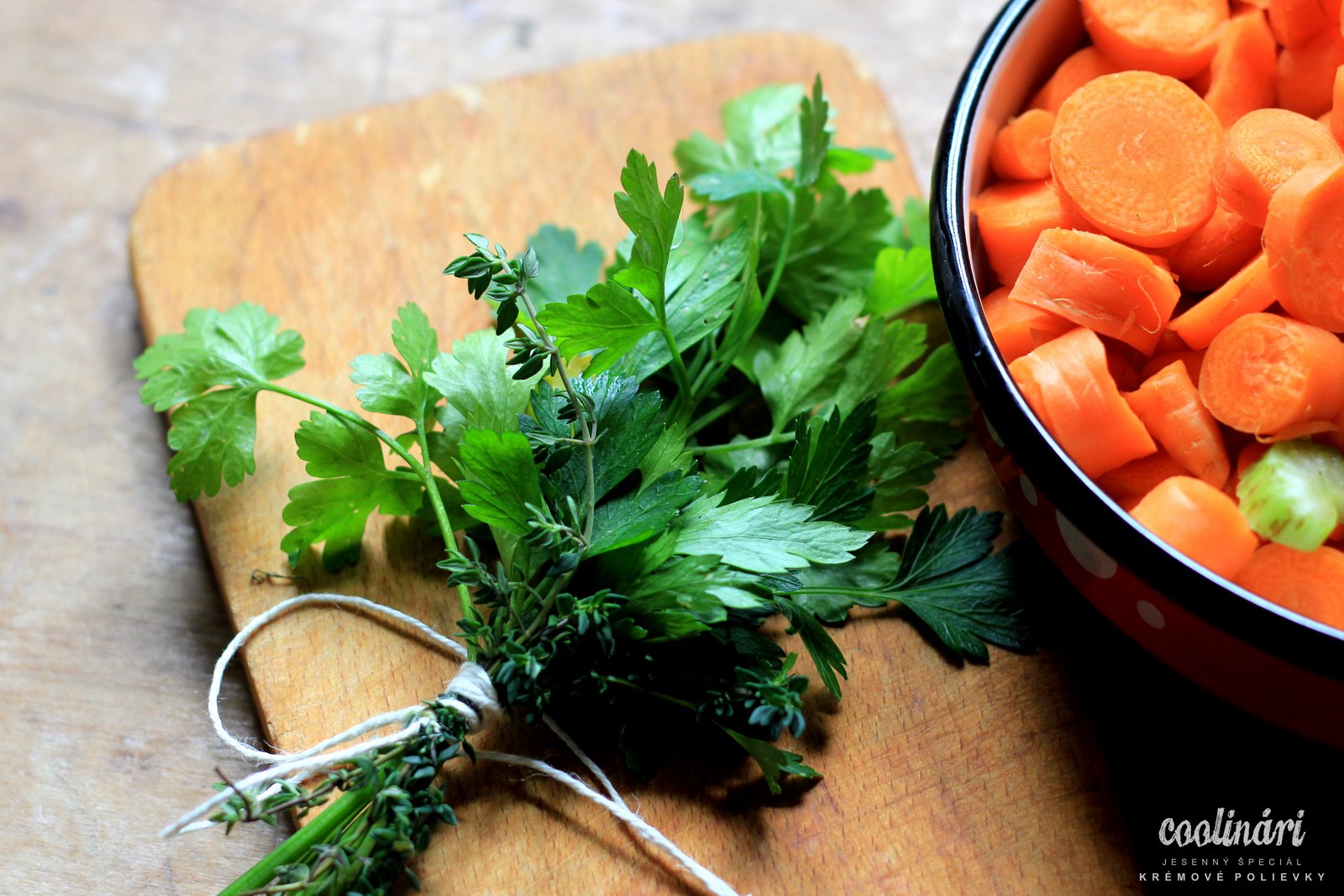 mrkvový krém - recept