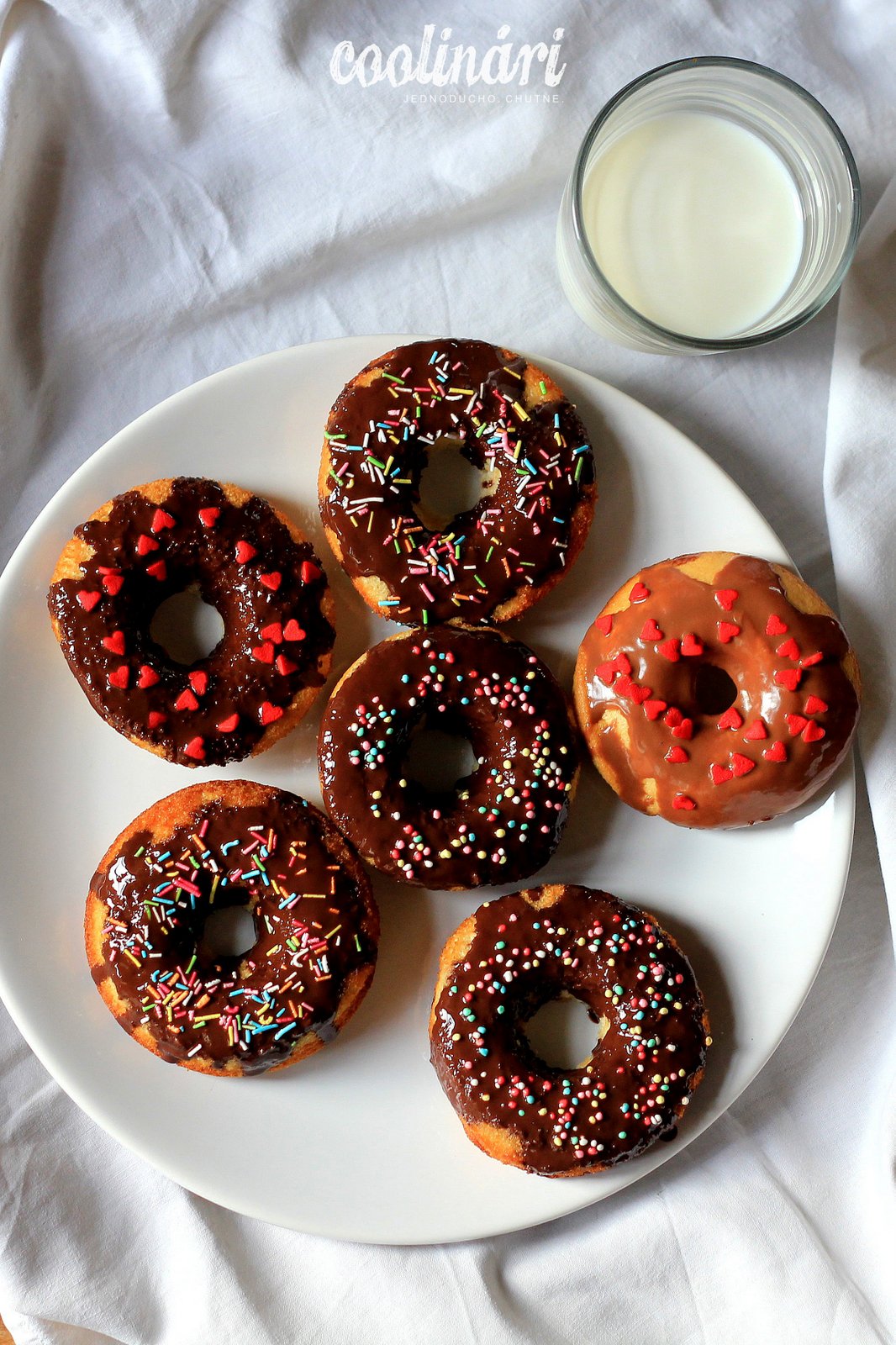 vanilkové donuty - recept