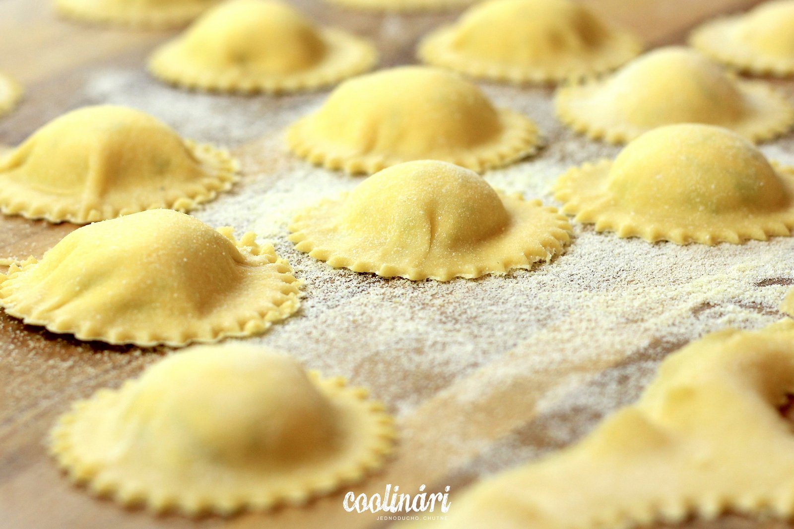 ravioli s ricottou, recept