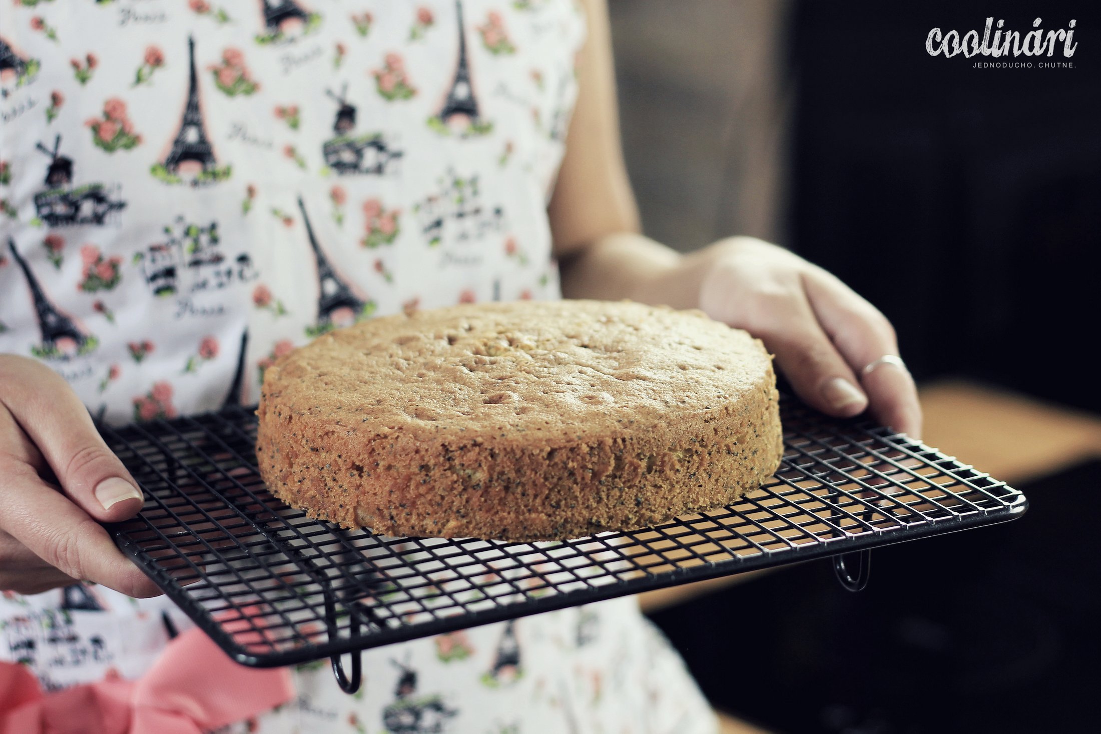 citronova torta s makom