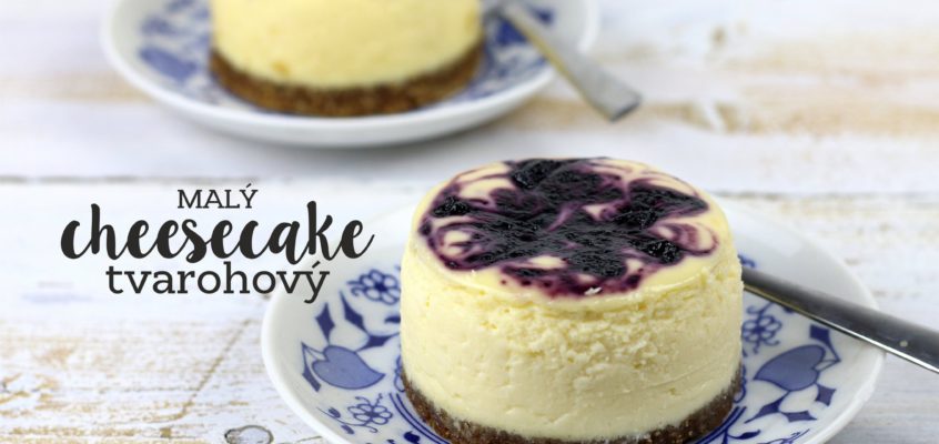 Malý tvarohový cheesecake