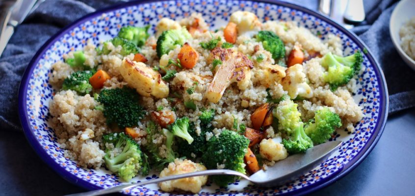 Perfektná zeleninová quinoa