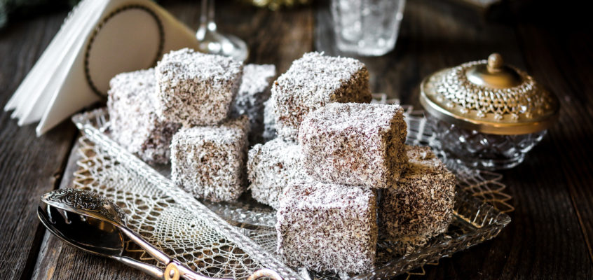 Lamington (kokosové ježe)