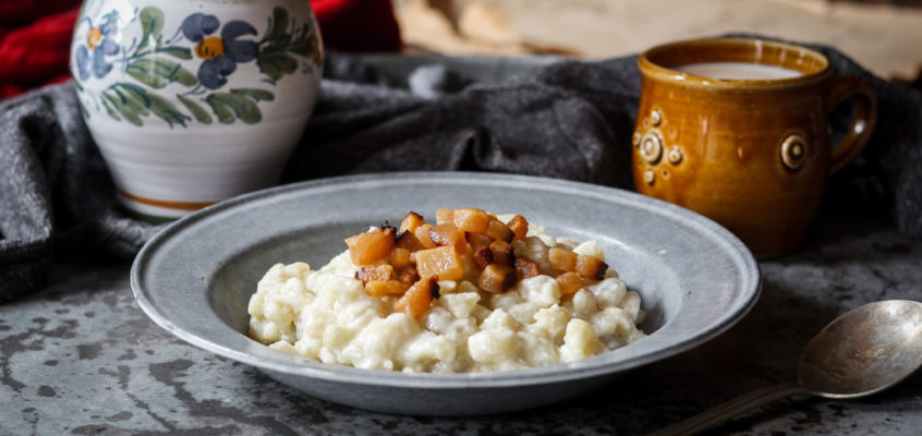 Recept na tradičné bryndzové halušky