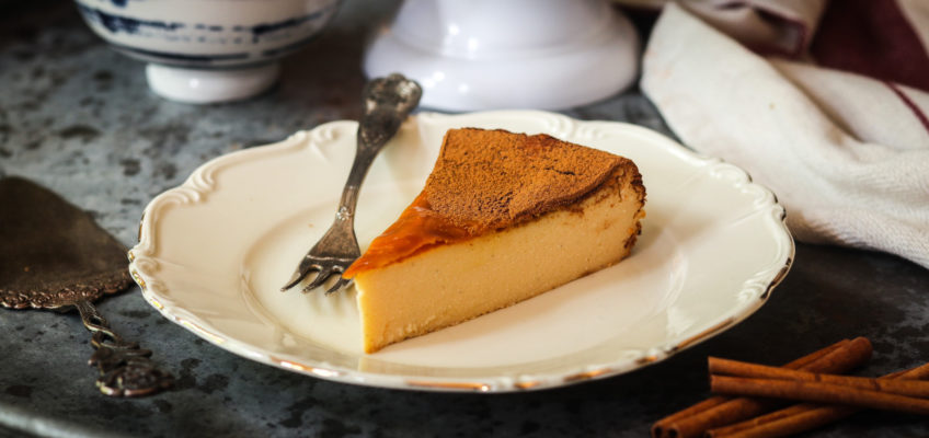 Melopita - grécky medový cheesecake