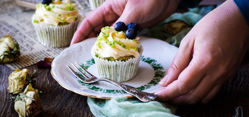 citrónové cupcakes