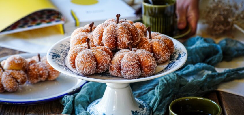 Šišky v tvare tekvičiek