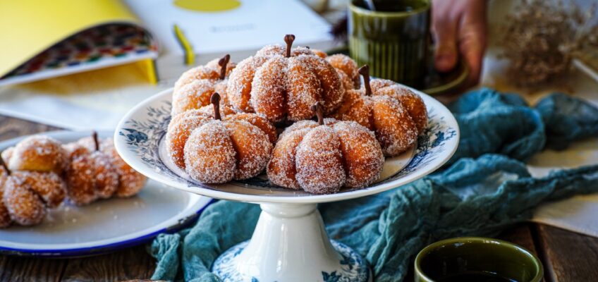 šišky v tvare tekvičiek