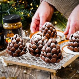 Nepečené vianočné šišky