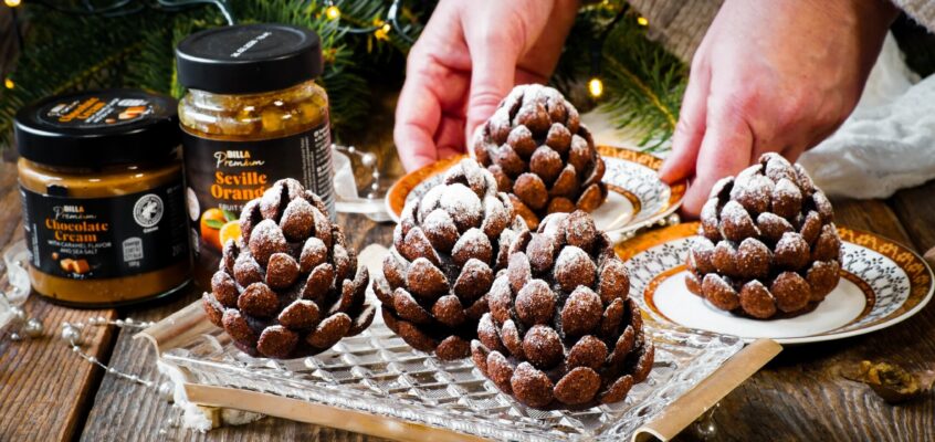 Nepečené vianočné šišky