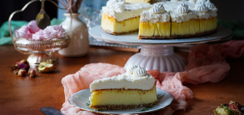 Kokosový cheesecake