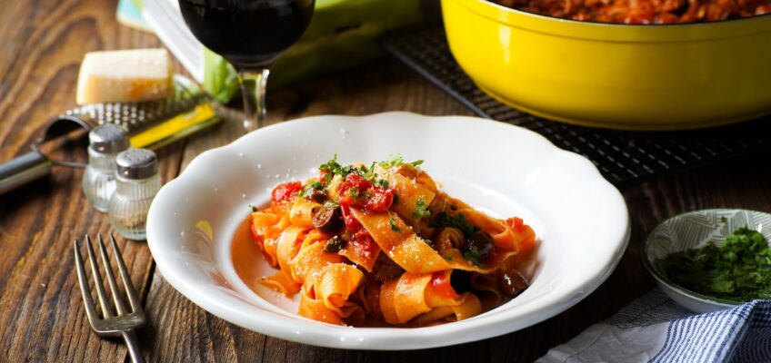 pappardelle alla puttanesca